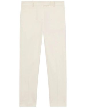 Brooks Brothers Cotton-Blend Trousers - White