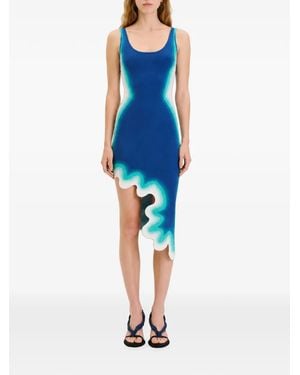 Ph5 Aster Wavy Dress - Blue