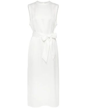 Martinmartin Robe Roma Bow-Detail Dress - White