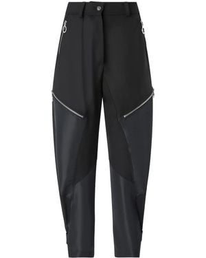 Pinko Zipped-Pocket Pants - Black