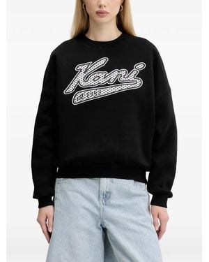 Karlkani Sudadera Con Logo - Negro