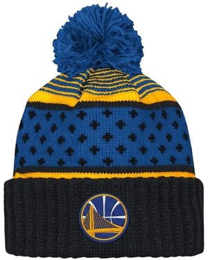 Mitchell & Ness The Highlands Cuffed Beanie Hat - Blue