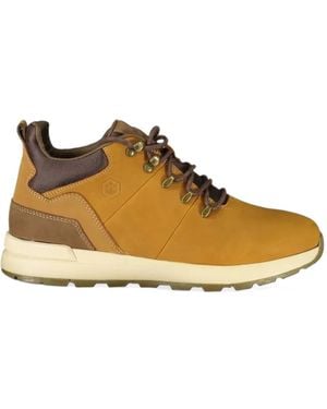 Lumberjack Lace-Up Ankle Boots - Brown