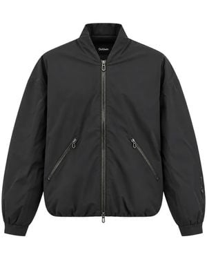 Goldwin Windstopper Triangle Box Baffle Bomber Jacket - Black