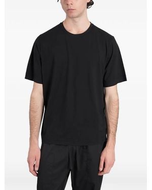 Alpha Studio T-Shirt Mit Rundhalsausschnitt - Schwarz