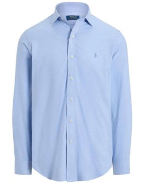 Polo Ralph Lauren Chemise À Logo Brodé - Blue