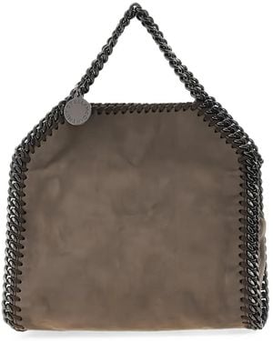 Stella McCartney Falabella Chain-Trim Mini Bag - Brown