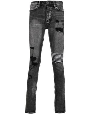 Ksubi Low-rise Slim-cut Jeans - Grey