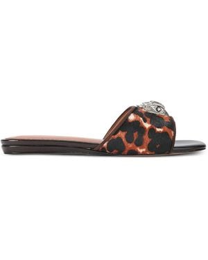Kurt Geiger Kensington Flat Sandals - White