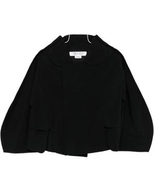 Comme des Garçons Balloon-Sleeve Jacket - Black