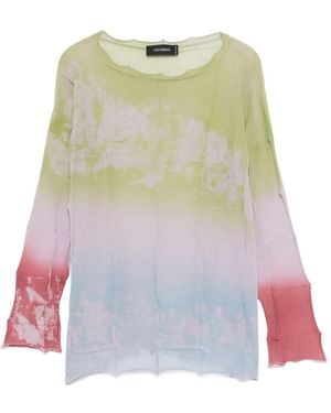 Cividini Klassisches Langarmshirt - Weiß