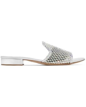 Le Silla Gilda Flat Sandals - White