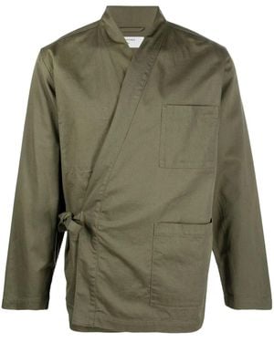 Universal Works Side-Tie Fastening Jacket - Green