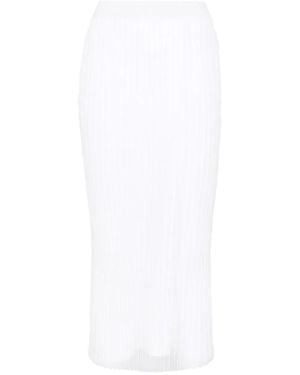 Sportmax Album Skirt - White