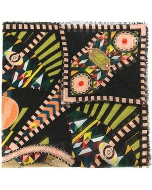 Givenchy Pañuelo Con Estampado De Máscara Egipcia - Multicolor