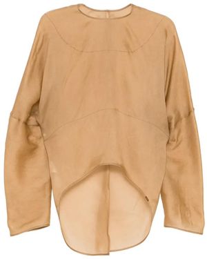 YEAREAST Silk Blouse - Natural