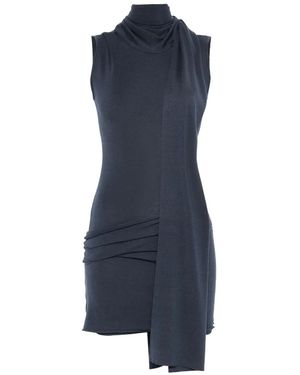 AYA MUSE Robe Courte Solar - Bleu