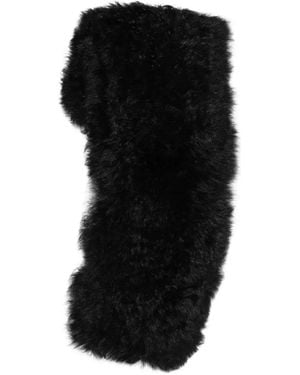 Antik Batik Sando Lambswool-Lined Scarf - Black