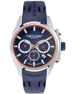 Aston Martin Watches Solar-Powered Chronograph 44Mm Watch - Blue