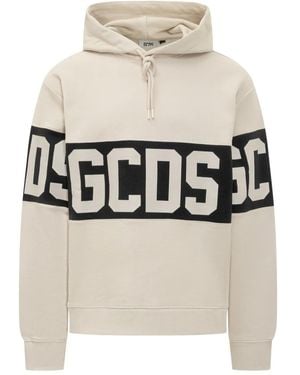 Gcds Logo Hoodie - Natural