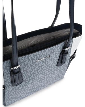 Michael Kors Voyager Monogram-Print Tote Bag - Black