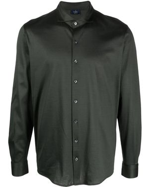 Barba Napoli ロングスリーブ シャツ - グリーン