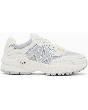 ARMANI EXCHANGE Low-Top Trainers - White