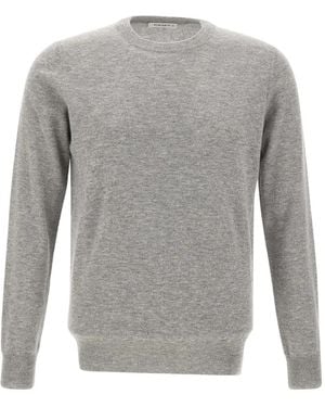 Kangra Ribbed-Knit Crew-Neck Jumper - Grey