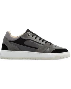 Mason's Matera Originale Leather Low-Top Trainers - White
