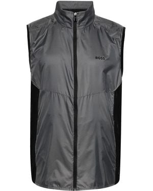 BOSS Water-Repellent Lightweight Jacket - Gray