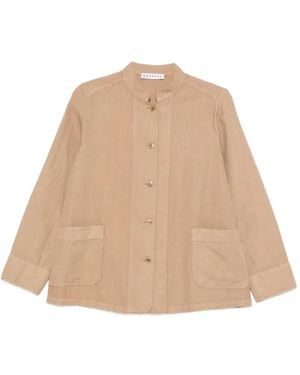 ROSSO35 Patch-pockets Jacket - Natural