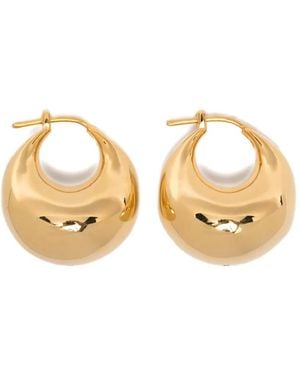 Missoma Chunky Hoop Earrings - Metallic
