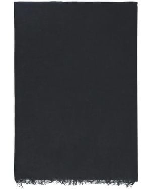 Rick Owens フリンジ スカーフ - ブラック