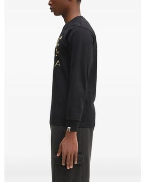A Bathing Ape 1st Camo Bape Sta Long-sleeve T-shirt - ブラック