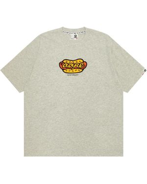 Aape By A Bathing Ape Graphic-Print Cotton T-Shirt - White