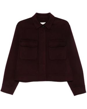 Bompard Doppelseitige Jacke Mit Klappentasche - Rot