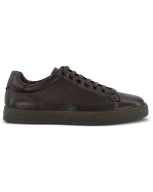 Doucal's Sneakers Aus Leder - Schwarz