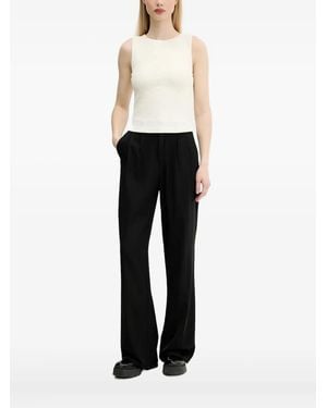 HUGO Textured Sleeveless Tank Top - Black