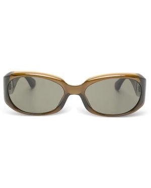 Saint Laurent Square-Frame Sunglasses - Grey