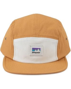 Patagonia Logo-Patch Hat - White