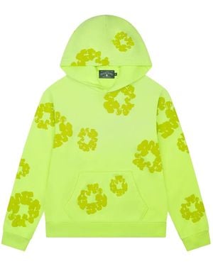 DENIM TEARS Mono Cotton Wreath Hoodie - Yellow