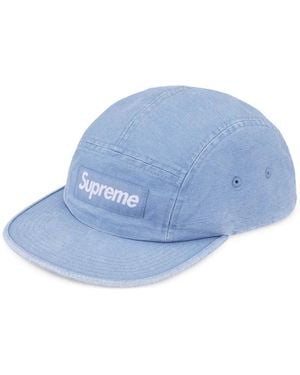 Supreme Cappello Con Applicazione Logo - Blu