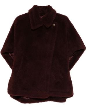 Max Mara Tebe Cape - Purple