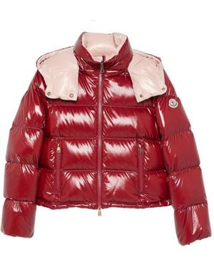 Moncler Niveole Hooded Jacket - Red