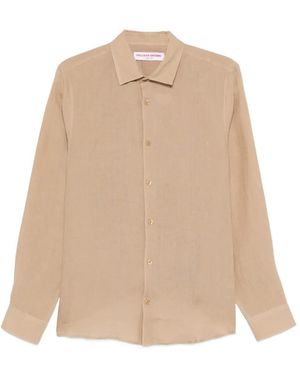 Orlebar Brown Buttoned Shirt - Natural