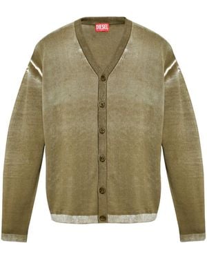 DIESEL Cardigan K-Larence-Cardigan-B - Green