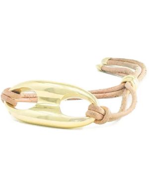 Jenna Blake 18K Nautical Link Bracelet - Metallic
