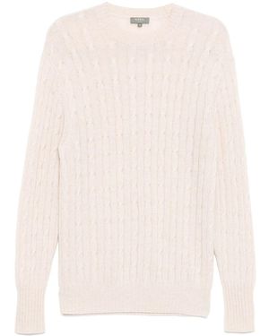 N.Peal Cashmere Thames Jumper - Natural