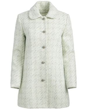 Alice + Olivia Cappotto Purcell - Bianco