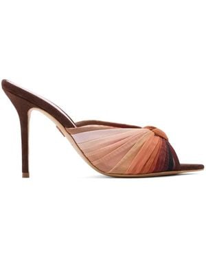 Titi Adesa Onigele Knot-Detail Mules - Pink